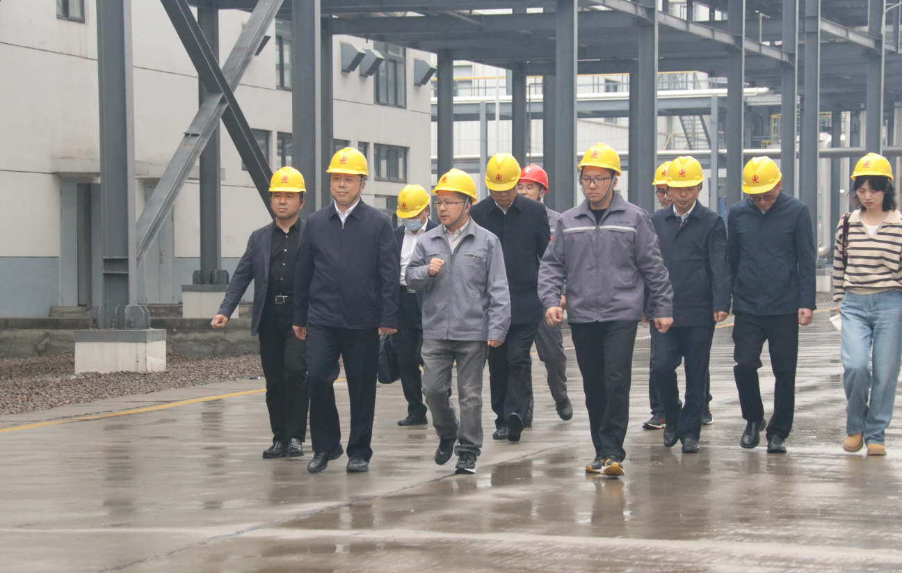 衢州市委書記高屹到中天東方氟硅走訪調研